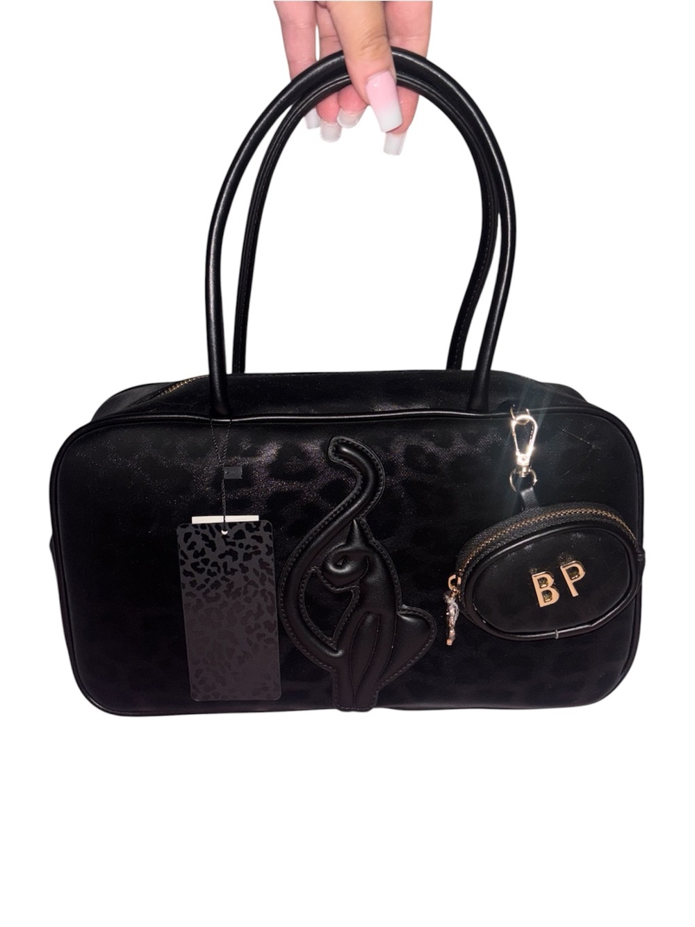 🖤New Baby Phat Black Leopard Print Handbag🖤